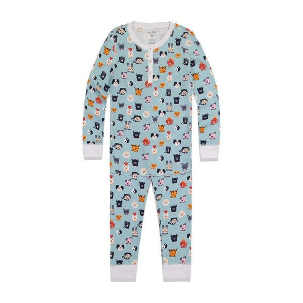 zoo pajama set