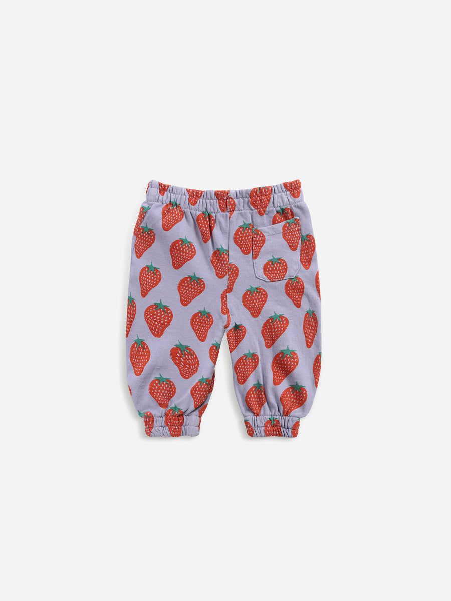 strawberry all over joggers