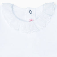 pluma body vest white