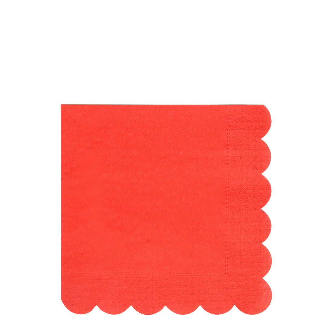large red napkin
