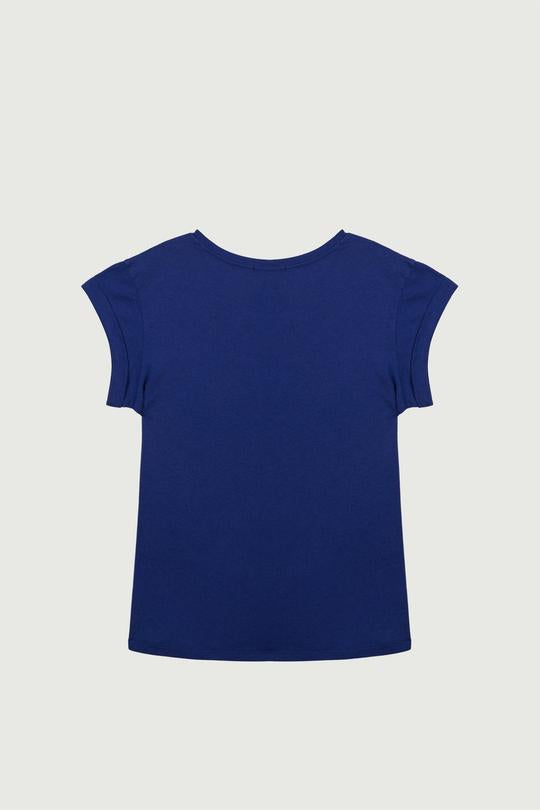 women's valentin bleu électrique tee