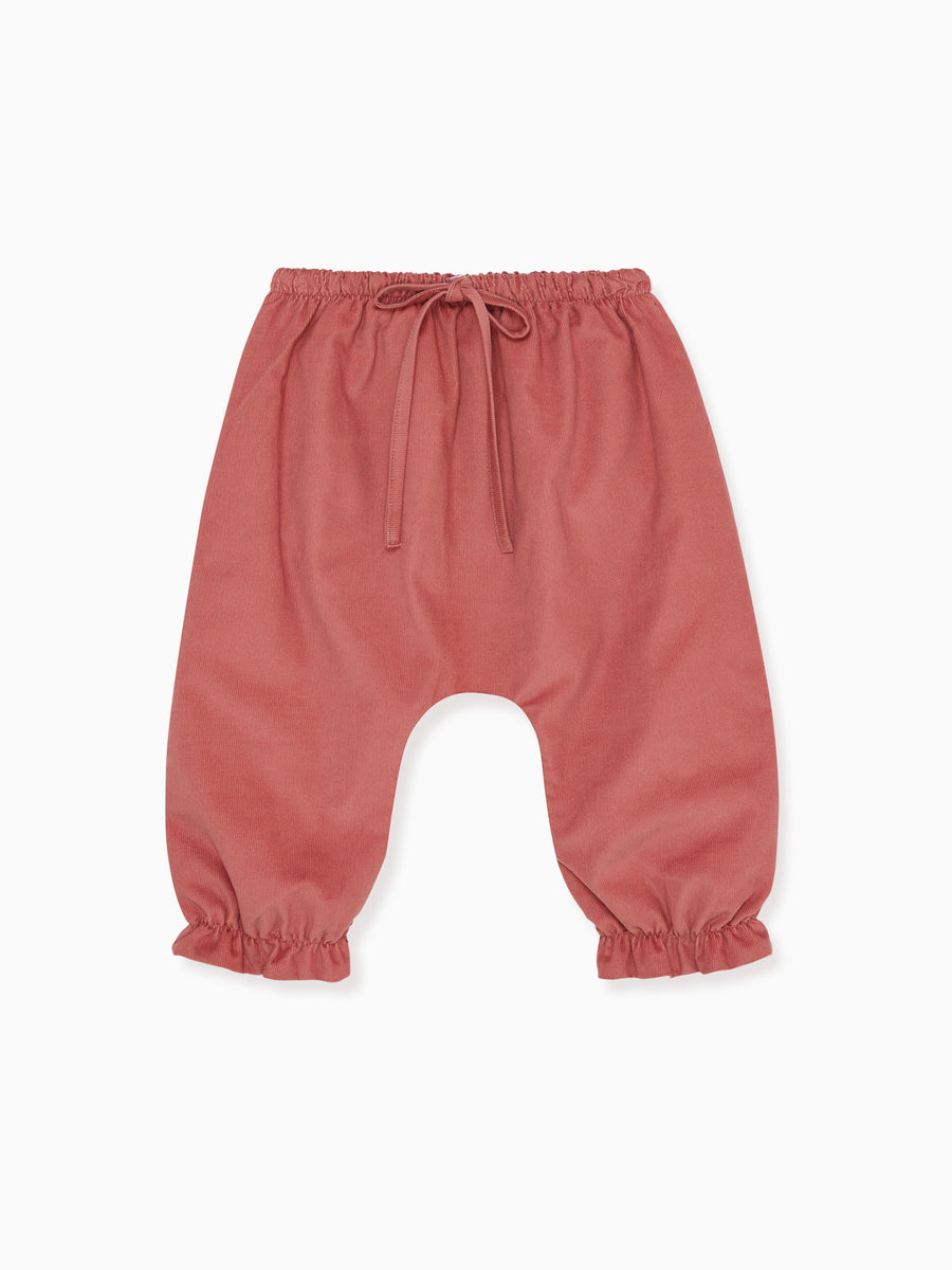 forna baby trouser dusty pink
