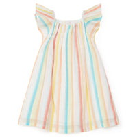 multi stripe dress