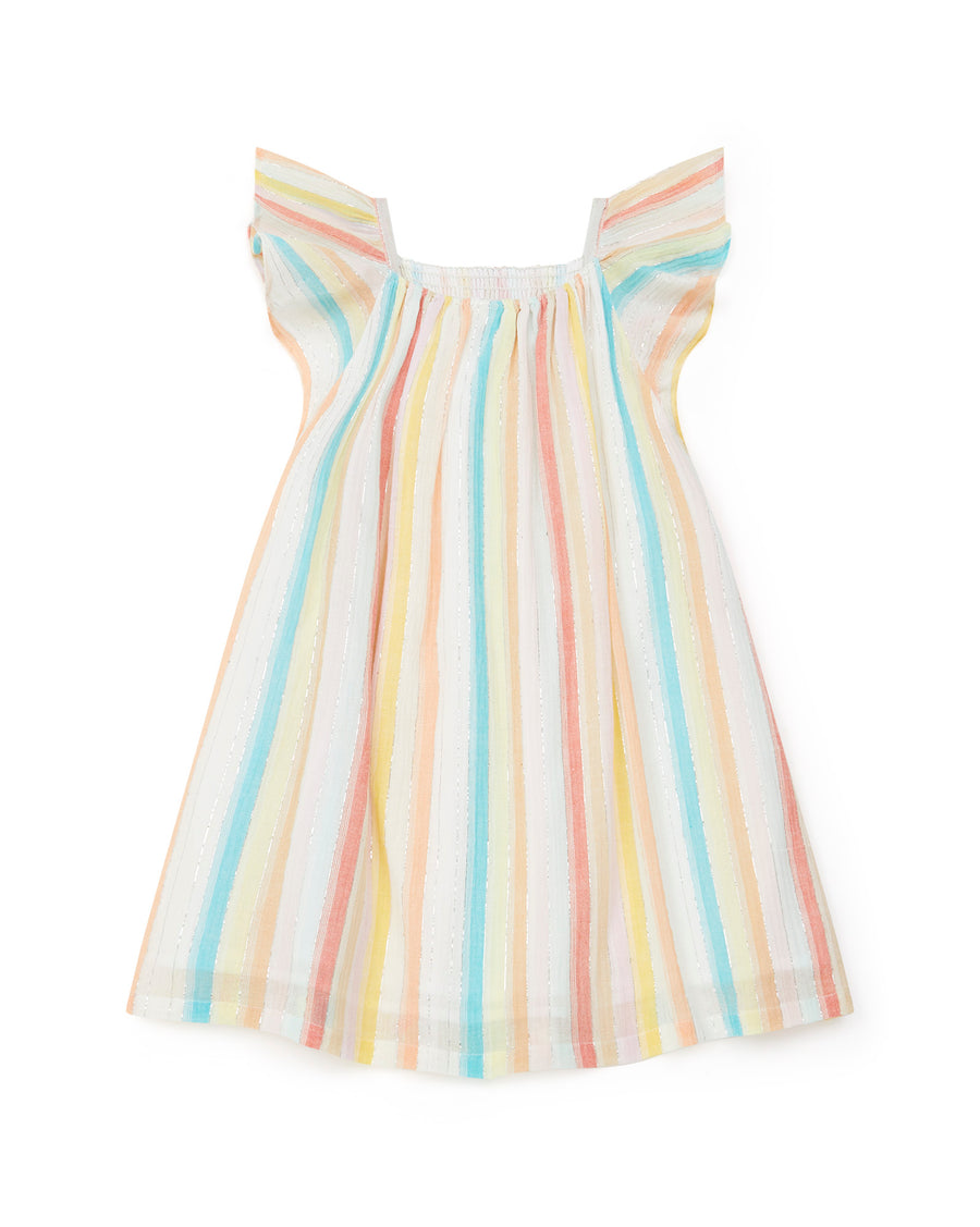 multi stripe dress