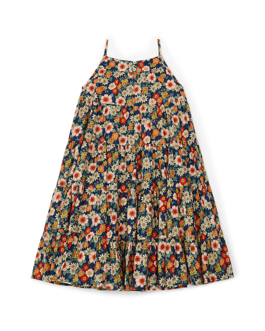 liberty dress fleur blue