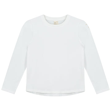 long sleeve tee white