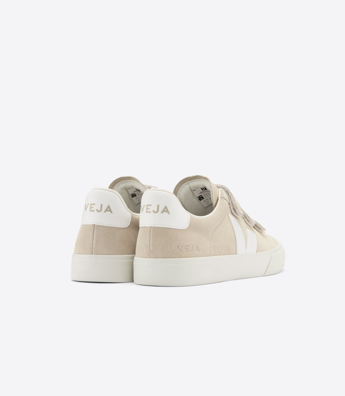 recife suede sneakers almond white