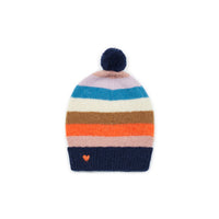 striped cap