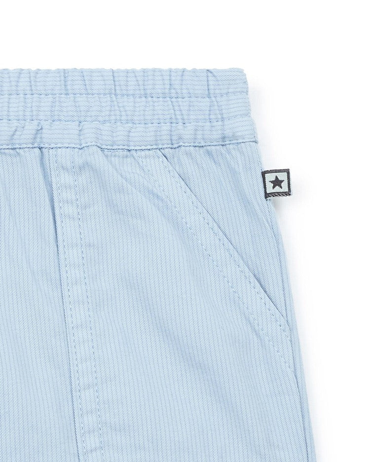 baby cotton trousers bleu