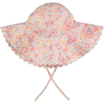 agatha hat coral