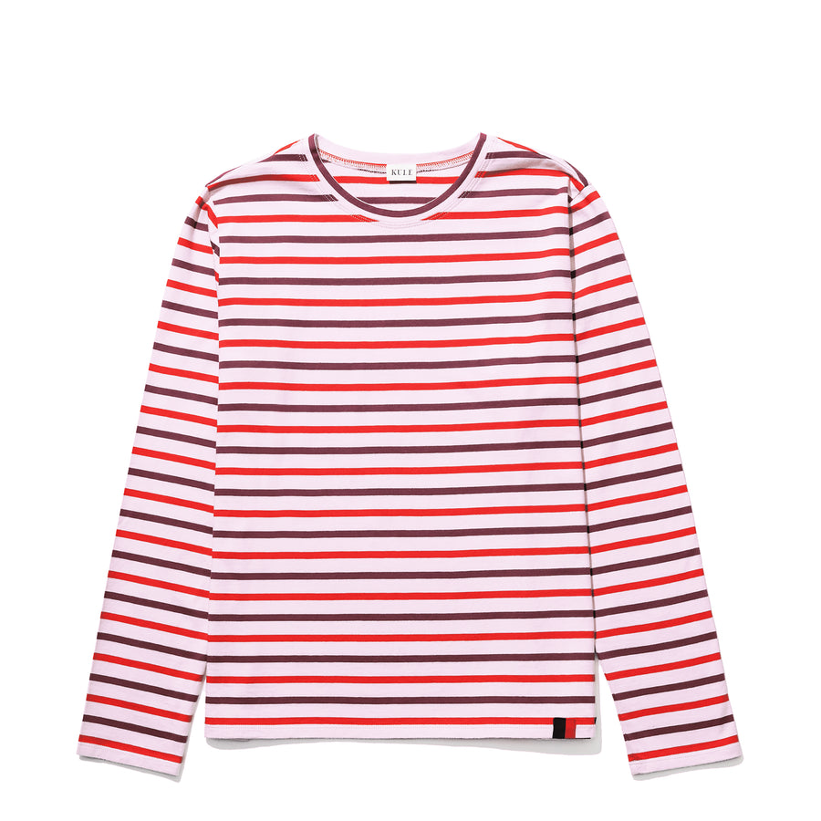 women's the modern long tee pink plum poppy