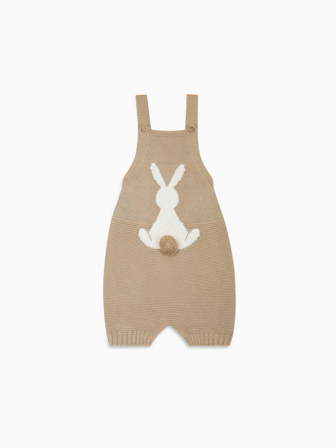 crispa knit dungarees camel