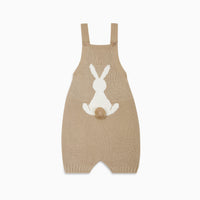 crispa knit dungarees camel