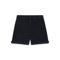 short denim fonce