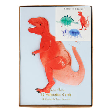 dinosaur valentines cards