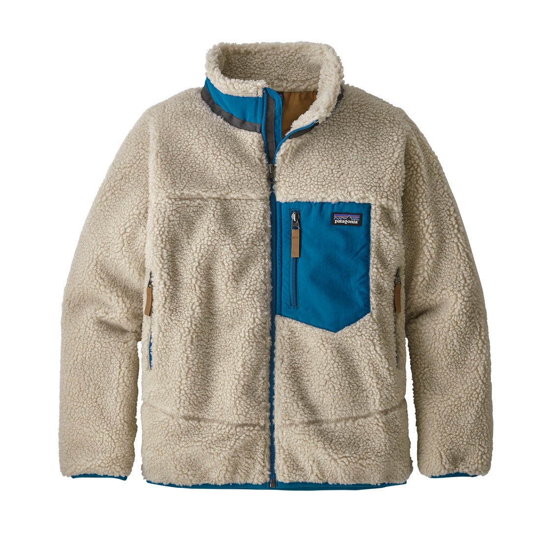 retro-x jacket natural blue