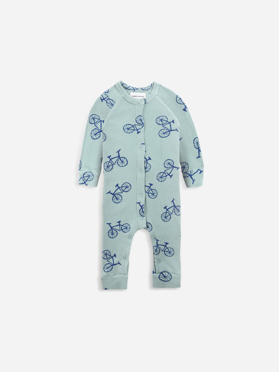 bicycle all over long sleeve bodysuit