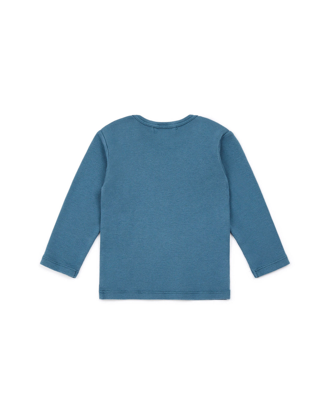 baby ls tee blue bonton