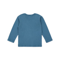 baby ls tee blue bonton