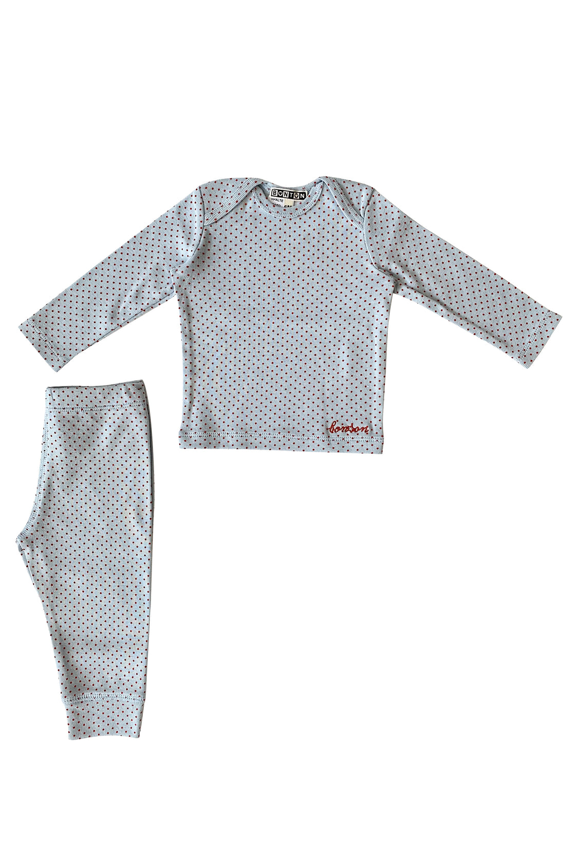 two piece set bleu