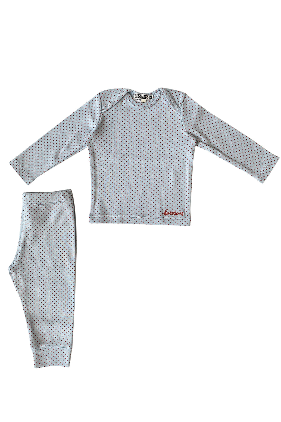 two piece set bleu