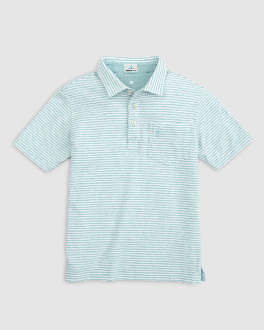 dante polo gulf blue