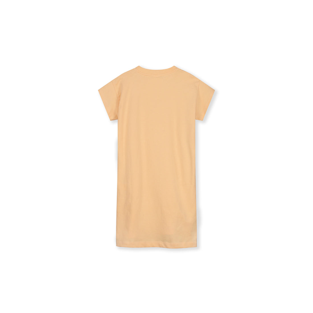 t-shirt dress apricot