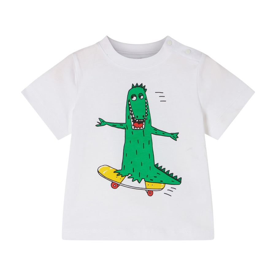 crocodile cotton jersey tee