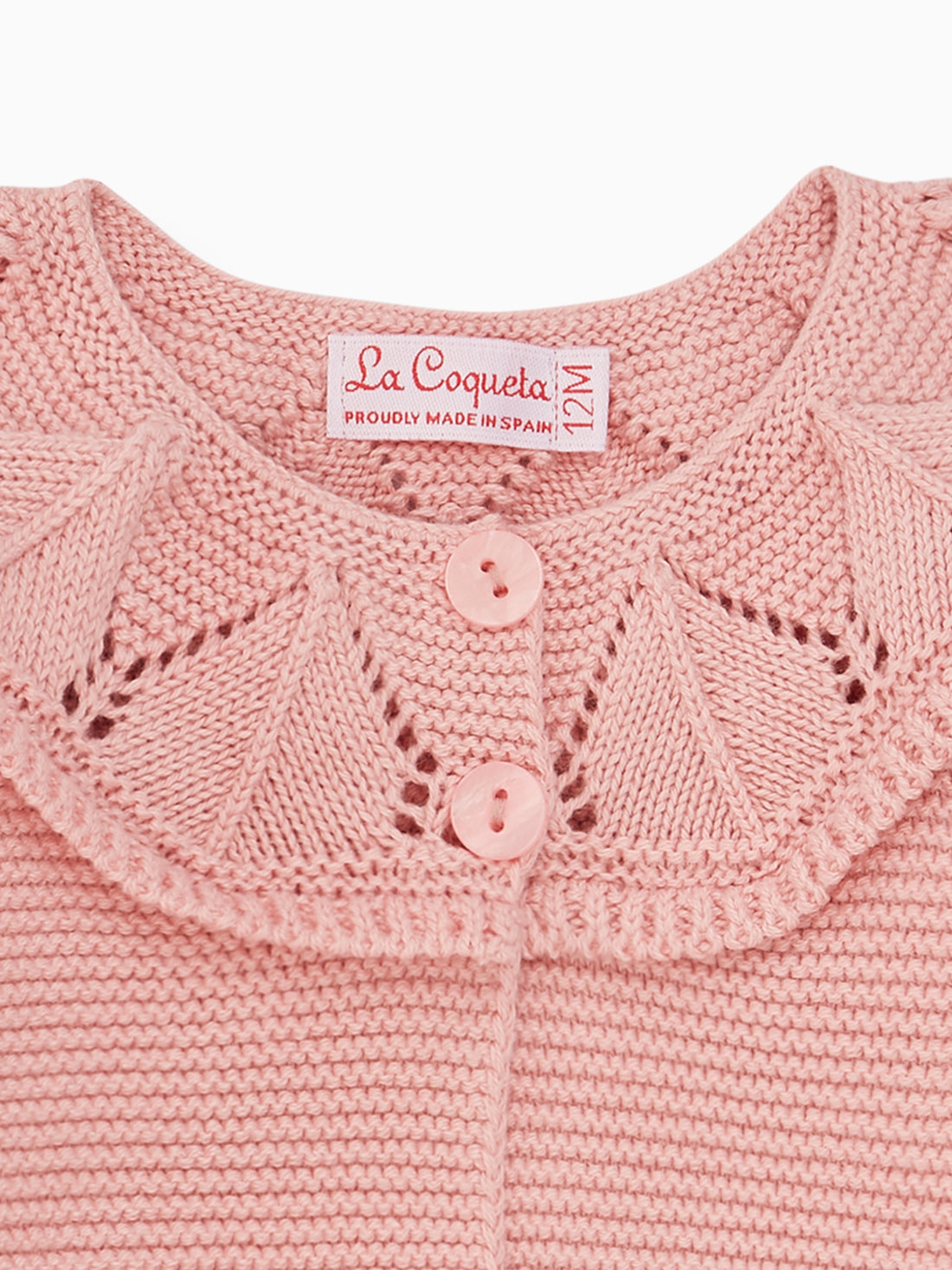 baby baena cardigan pink