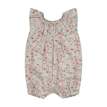 amelia romper pink floral