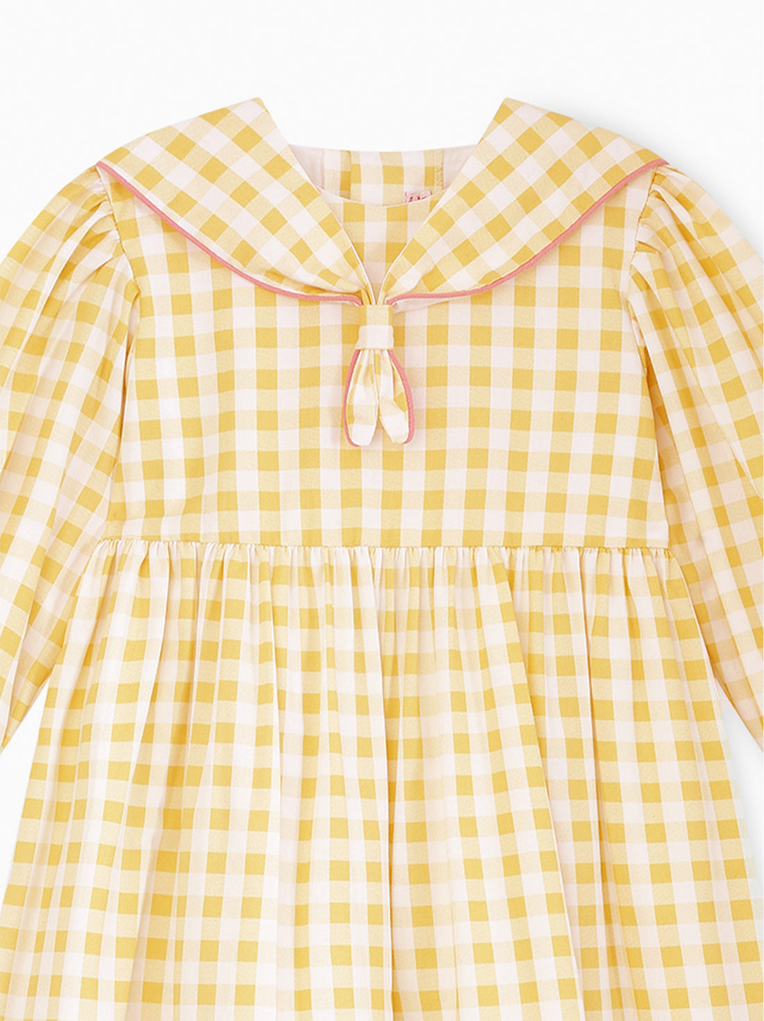 girls amelia dress yellow