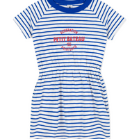 ss striped logo dress