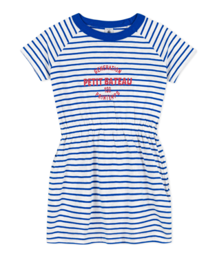 ss striped logo dress