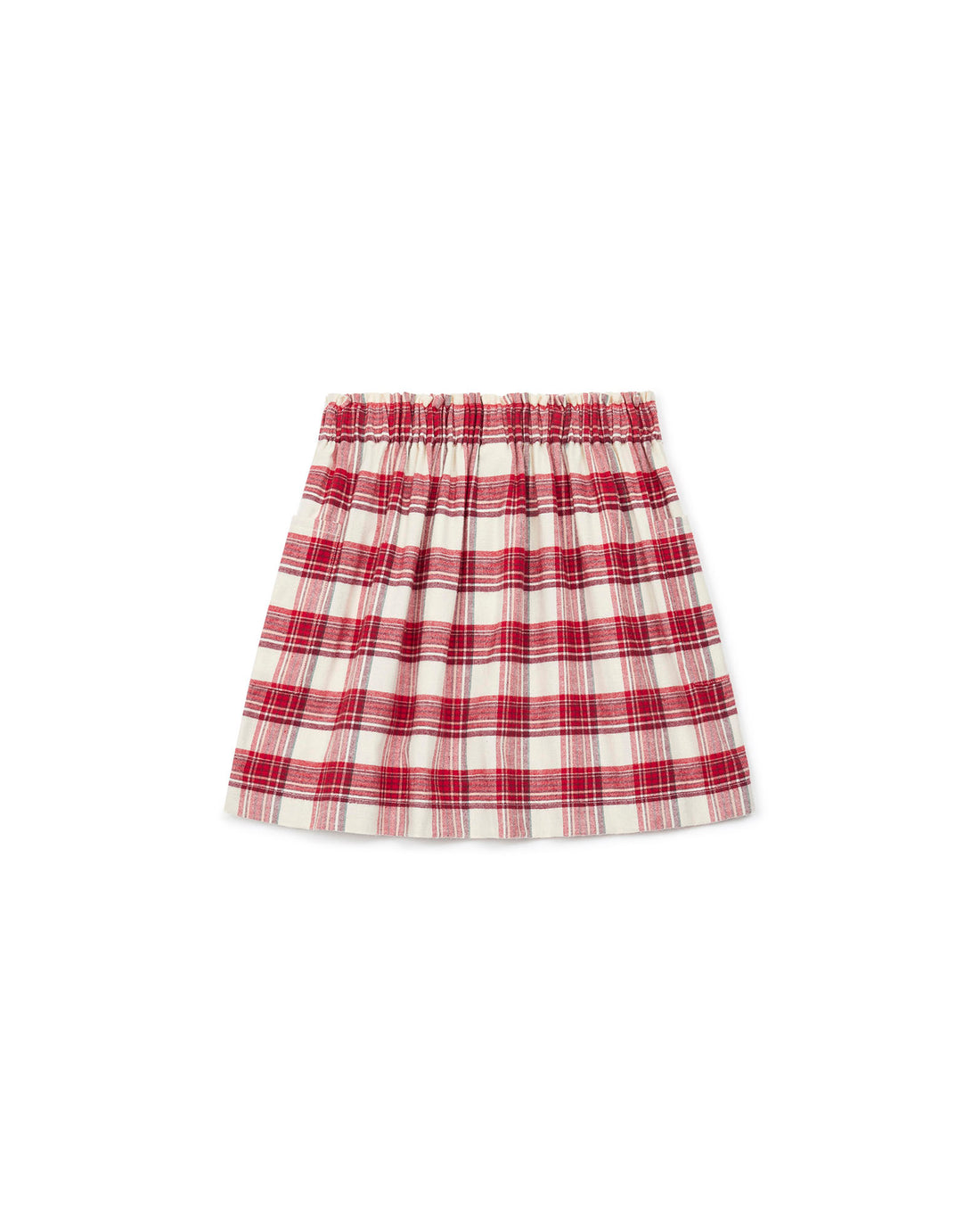 skirt carreau rouge