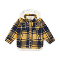 jacket carreau yellow