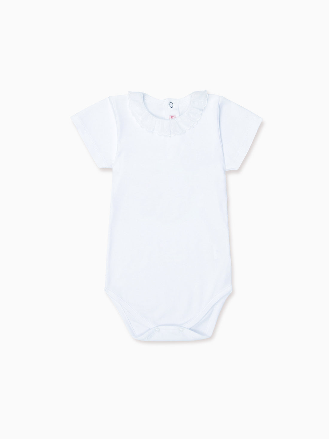 pluma body vest white