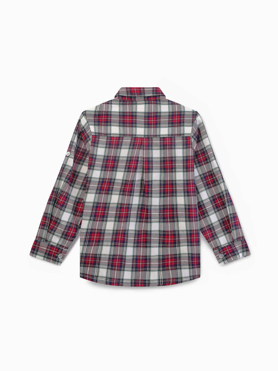 nico shirt ivory tartan