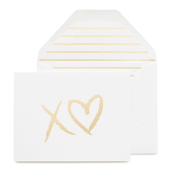 xo heart card