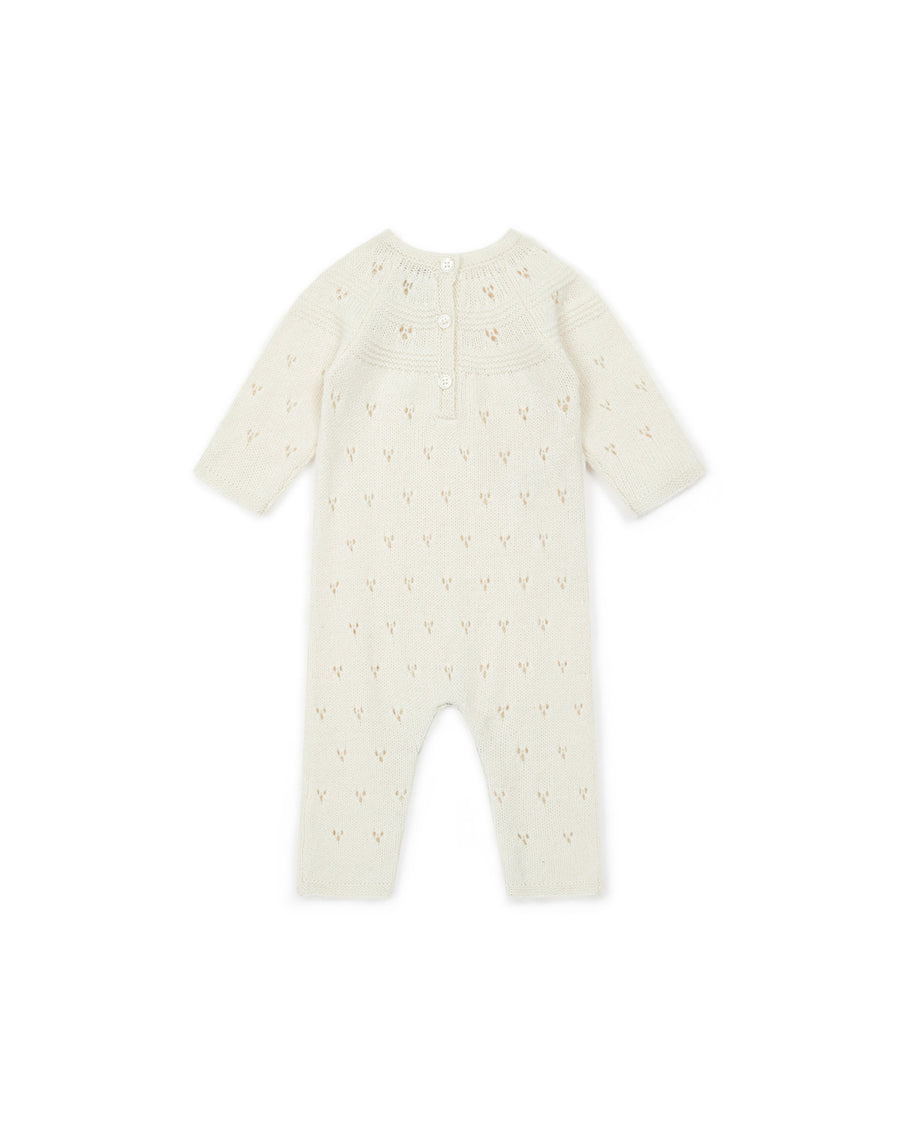 baby openwork jumpsuit