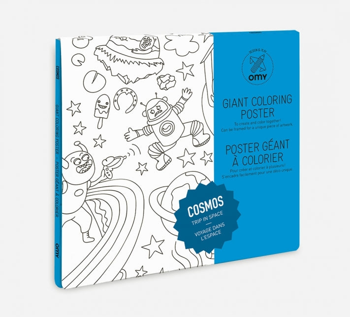 cosmos folded poster