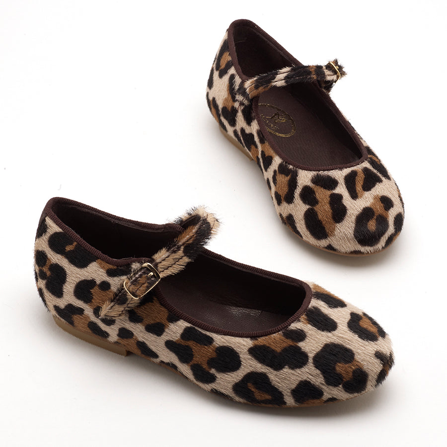 siena leopard ballet shoes