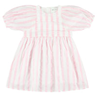 salty pleat chest dress