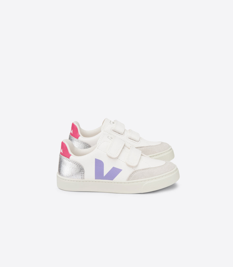 v-12 velcro sneakers silver