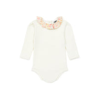baby liberty onesie liberty ecru