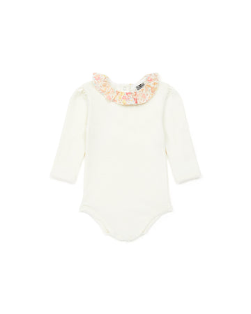 baby liberty onesie liberty ecru