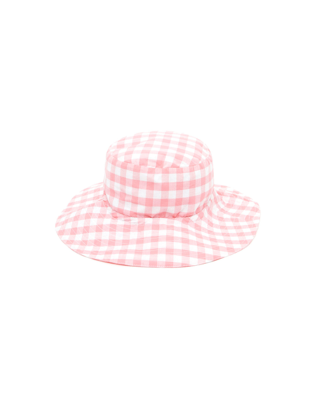sun hat rose vichy