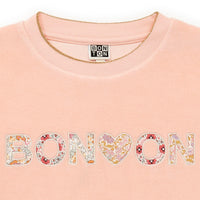 girls velvet logo sweatshirt