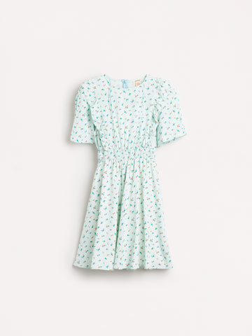 azur floral dress