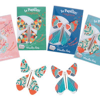 magic butterflies green