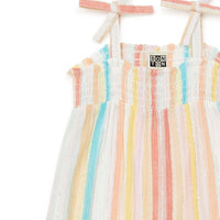 romper multi stripe